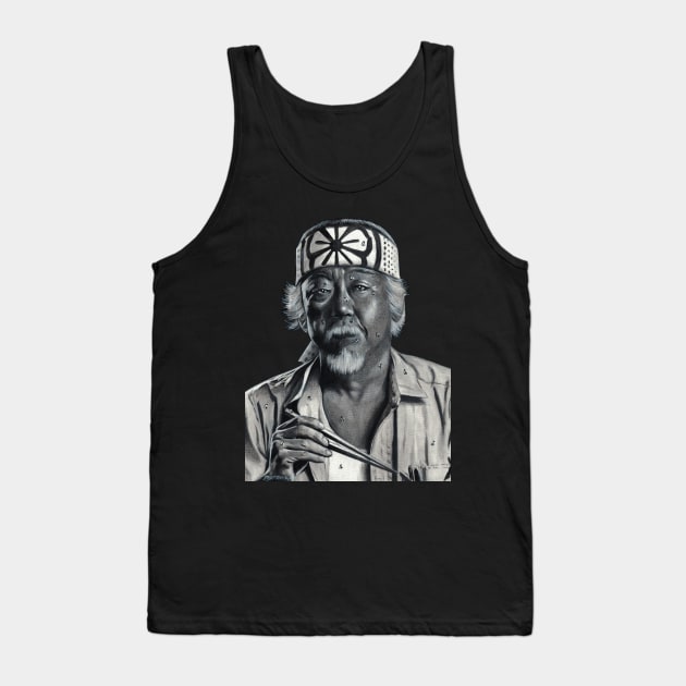 Mr. Miyagi Tank Top by DasFrank